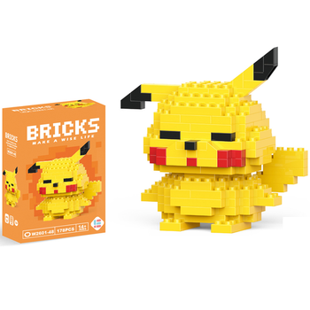 Конструктор блоковий Pokemon Покемон Пікачу 178 деталей