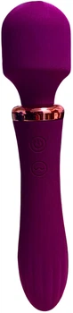 Вибратор микрофон с подогревом Passion Двухсторонний Бордовый (ROZ6501103963)