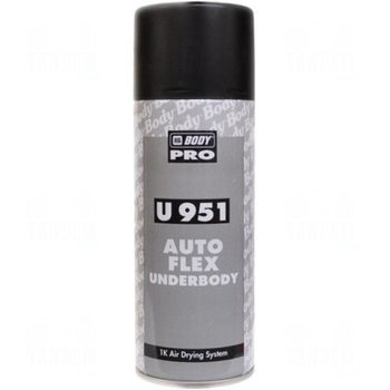 Антигравийное покрытие | BODY 951 Auto Flex | Аэрозоль 400 мл — Черный