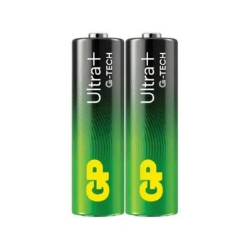 Батарейки GP ULTRA PLUS ALKALINE 1.5V 15AUP21-S2 Лужні LR6 AA 2 шт.