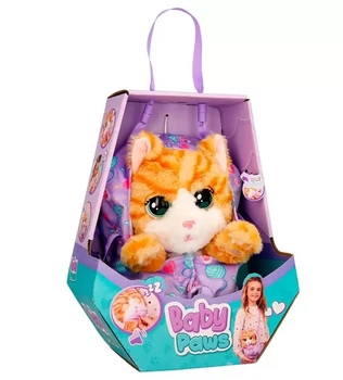 Інтерактивна іграшка BABY PAWS W2 – РУДЕ КОШЕНЯ (з аксесуарами)