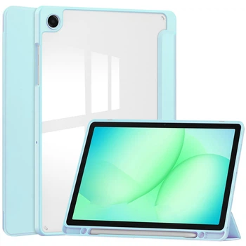 Чехол Clear Acrylic Samsung Galaxy Tab A11 Plus (2025) SM-X230, SM-X236 Голубой