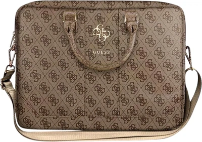 Сумка для ноутбука Guess 4G Big Logo 16" Brown (3666339005375)