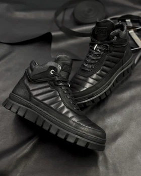 Мужские кожаные ботинки Legessy SURREY MURPH BLACK 45