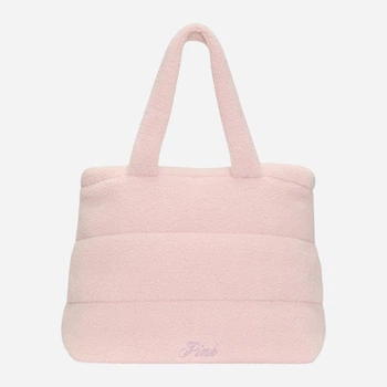 Сумка шоппер женская Victoria's Secret Cozy Plush 27160240 Розовая (84784546937)