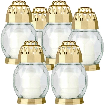 Набір лампадок Bolsius Diamond Gold 6 шт (8717847162243)