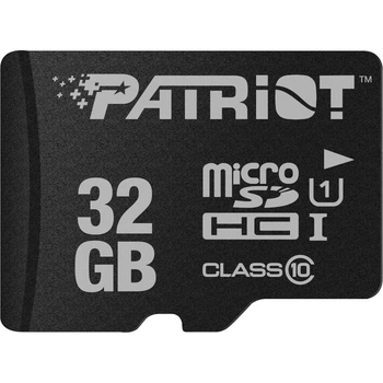 Карта пам'яті microSD 32Gb Patriot LX Series Class 10 UHS-I U1 V10 (PSF32GMDC10)