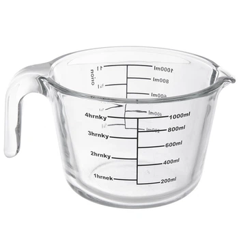 Кухонна мірка Orion скляна (120563) 1 л (8592381251000)