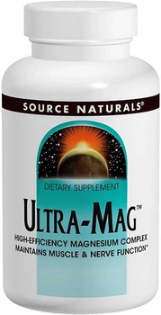 Магній Source Naturals Магній Ультра 120 таблеток (21078008033)