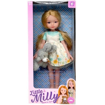 Кукла Little Milly 35 см БЛОНДИНКА MIC (92055-N/92055-P) (275962)