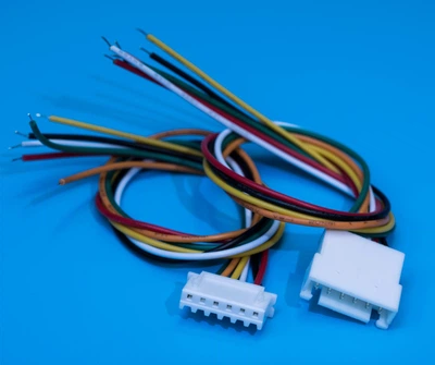 Роз'єм JST XH2,54 швидкороз'ємний 6pin x 100mm