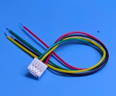 Роз'єм JST GH1,25 штекер 4pin x 100mm