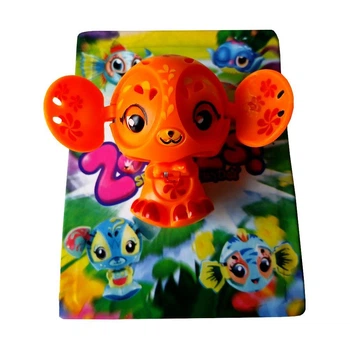 Фигурка Jeromey Zoobles Petagonia 4.5 см оранжевая (367-3)