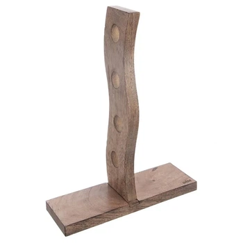 Підставка Orion на 4 пляшки дерев'яна 30.5 x 39.5 см (8592381207854)