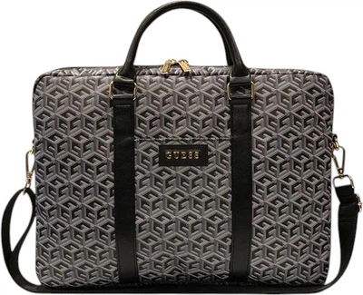 Сумка для ноутбука Guess GCube Stripes 16" Black (3666339112981)
