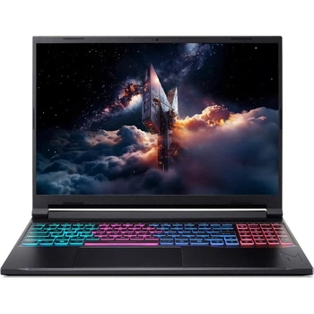 Ноутбук Acer Nitro V 16S AI ANV16S-41, (NH.U03EX.007) 16'' WUXGA / IPS / 180гц / AMD Ryzen 5 240 / RAM 16гб / SSD 1тб / Nvidia GeForce RTX 5060 8GB / Без ОС / Чорний