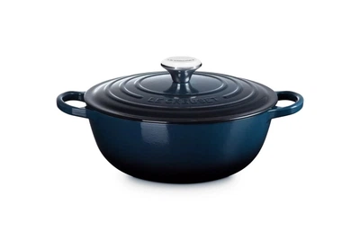 Каструля з кришкою Le Creuset Signature Soup Pot Nuit 21114261290475 26 см 4.1 л темно-синя