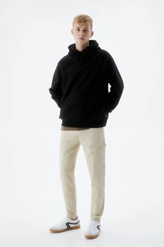 Штани Pull & Bear світло-бежевий OZQUA378 L