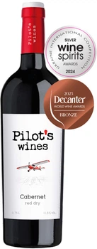 Вино Pilot’s Wines Каберне червоне сухе 0.75 л 11.5% (4820188112403)