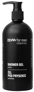 Гель для душу для чоловіків Zew For Men Essential з протеїнами 400 мл (5905683265461)