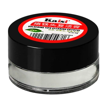 Очисник жал паяльника Kaisi Soldering Tips Cleaning Crystal, 8 гр. (очищення кислотною пастою)