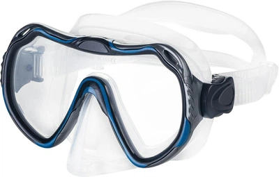 Маска для дайвинга Aqua Speed JAVA 3099 синий, черный, прозрачный Унисекс OSFM