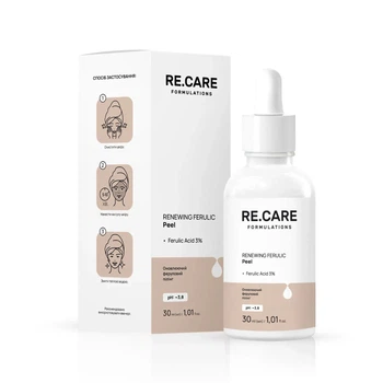 Обновляющий феруловый пилинг Renewing Ferulic Peel RE.CARE 30 мл 4823109411494