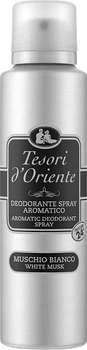 Парфумований дезодорант-спрей Tesori d'Oriente White Musk Білий мускус 150 мл