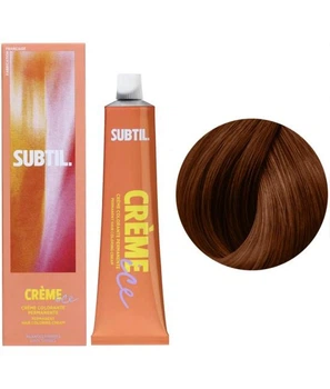 Устойчивая краска Subtil для волос Creme Permanent Hair Color 8/34 Светлый золотисто-медный блондин 60 мл