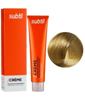 Устойчивая краска Subtil для волос Creme Permanent Hair Color 9/13 Очень светлый блондин пепельно-золотистый 60 мл