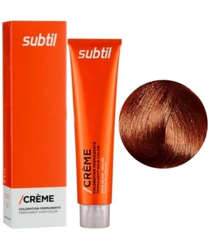 Устойчивая краска Subtil для волос Creme Permanent Hair Color 7/40 Блондин медный интенсивный 60 мл
