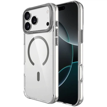 Противоударный Чехол TPU Space Case Apex with MagSafe для Apple iPhone 17 Pro Max (6.9") Серый