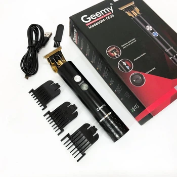 Окантовочная машинка GEEMY GM-6605 для стрижки волос, окантовки, бороды и усов
