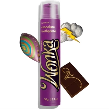 Зубная паста со вкусом шоколада Hismile Wonka Chocolate Toothpaste 60g