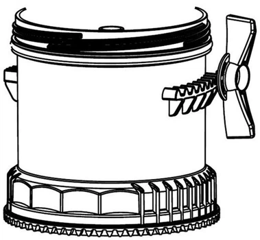 Pojemnik zaślepiony z dnem AquaEl Multikani 112611 (5905546143318)