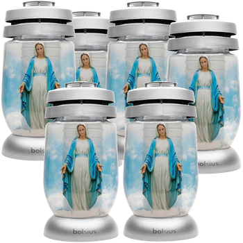 Набір лампадок Bolsius 3S 02 Марія 6 шт (8717847162366)