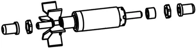 Zestaw wymienny wirnika do filtrów AquaEl PFN-5500 112731 (5905546143318)