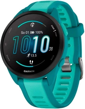Смарт-годинник Garmin Forerunner 165 Music Turquoise/Aqua (010-02863-32/B2) Refurbished
