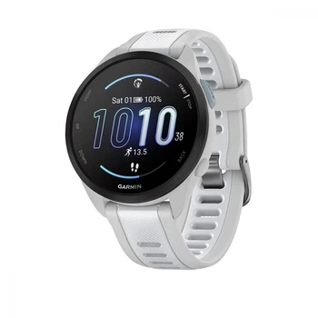 Смарт-годинник Garmin Forerunner 165 Mist Gray/Whitestone (010-02863-21/A1) Refurbished