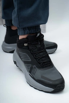 Кроссовки мужские Where Uwear черные высокие 346952_42 (26.5 см)