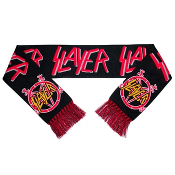 Шарф Talisman Slayer (logo with pentagram) Черный (SHS38)