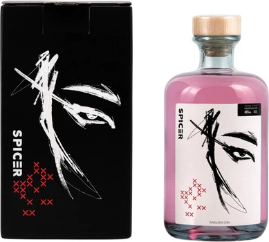 Джин Spicer Sakura Gin 0.7 л 40% в подарочной упаковке (4820278921861)