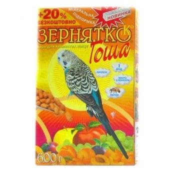 Корм для попугаев "Гоша", 600 гр