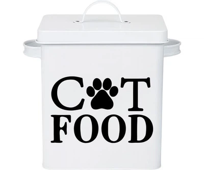 Стикер для контейнера с кормом Cat food 180 х 110 мм