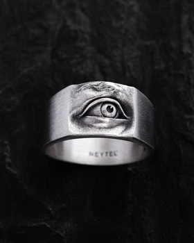 Серебряное кольцо EYE OF PROVIDENCE Reytel 69044600 19.5
