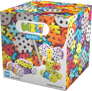 Klocki konstrukcyjne Meli Basic 200 elementów 50035 (5902431290065)