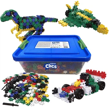 Klocki konstrukcyjne Nano Clics Creative builders 2000 elementów NC008 (5425002309923)