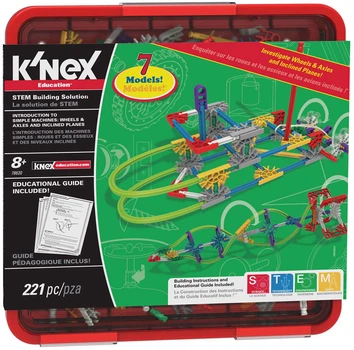 Конструктор K’Nex Education Вступ до простих механізмів 221 елемент 34247 (744476786203)