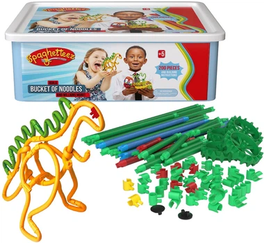 Klocki konstrukcyjne Clics Spaghetteez 200 elementów 102009-2 (5425002306540)