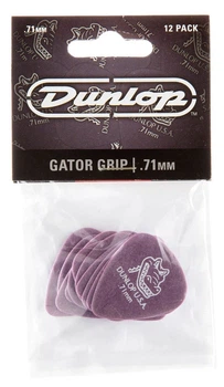 Медиаторы Dunlop 417P.71 Gator Grip Player's Pack 0.71 mm (12 шт.)